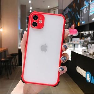 iPhone X Candy Red Hard Pc Shockproof Mobile Case